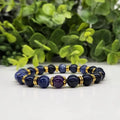 Anxiety Support Gemstone Bracelet — Sodalite & Amethyst